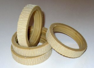Tan Rubber Replacement tire - roller for Secap and Bryce 30K, 22K, 9KL Printers