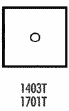 Rena Tab 1403T used on the Rena UT361 - Translucent Square Paper - Box of 30,000