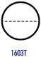 Clear Round Tab for Rena L326 1603T
