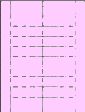Pink Lazer Sheet Mail Bag Tags